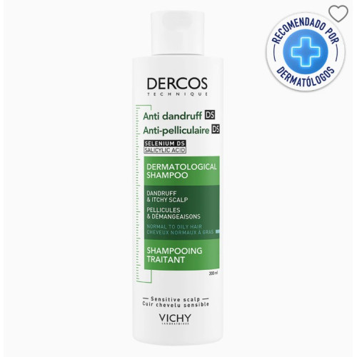Vichy Dercos – Shampoo Anti-Caspa Cabello Graso 200 ml